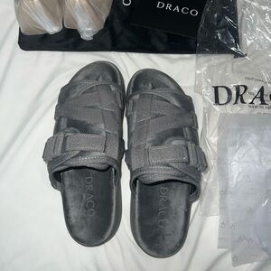 Cool Grey Draco Remastered Slides (Size 9-10) (BRAND NEW)